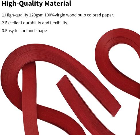 acoeitl Quilling Paper Strips 600 Strips 28 Clolors Multi Color Paper Quilling Set Width 5mm طول 39 سم مستلزمات DIY Quilling Quill in Kuwait