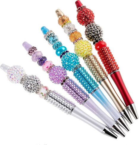 100Pcs 12mm Crystal Rondelle Spacer Beads for Pens Making Rhinestone Beads for Bracelets Jewelery Making (12mm Mixed Color) in Kuwait
