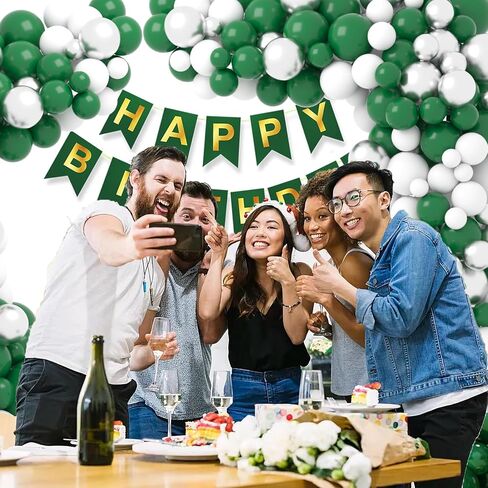 Royal Blue Yellow Balloon Garland Arch Kit - Royal Blue and Yellow Balloons for Birthday Baby Shower Wedding Graduation Retirement Farewell Party Decorations in Saudi Arabia