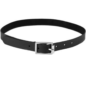 Adjustable Resilient Black Leather Western Spur Straps, Riding Spurs Strap, Handmade Outdoor Sports for Horse Riding