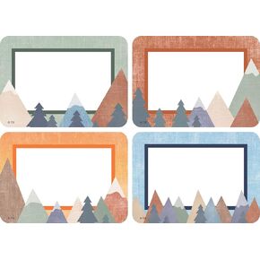 Teacher Created Resources Moving Mountains Name Tags/Labels - Multi-Pack