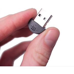 Mini USB Microphone for Chat, Skype Microphone, Desktop Microphone/Laptop PC Mic (Mini Mic)