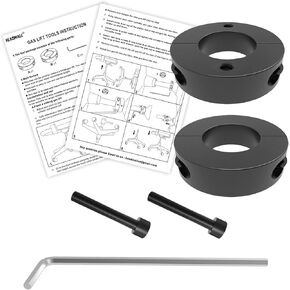 HEADMALL Office Chair Cylinder Removal Tool, Fix Sinking Office Chair Clamps 2 Pcs, Gas Lift Cylinder Piston Stoppers, Replacement Parts for Office Chairs
