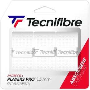 Tecnifibre Players Pro Tennis Grip White (3 Grip Pack)