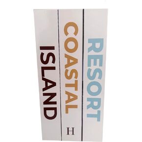 Homestyle Decorators- 3 Pcs Faux Books for Decoration,Designer Luxury Coastal Box Books for Home Decor, Decorative Entry Coffee Table Stacked Books