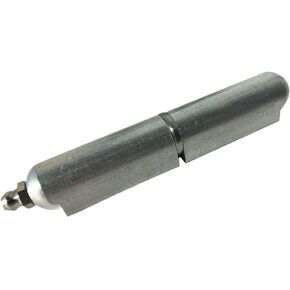 4" Aluminum Weld on Bullet Hinge Stainless Steel Bushing & Pin w/Zerk Grease Fitting (2)