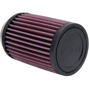 K&N Universal Clamp-On Air Intake Filter: High Performance, Premium, Washable, Replacement Air Filter: Flange Diameter: 2.4375 In, Filter Height: 5 In, Flange Length: 0.625 In, Shape: Round, RU-0810