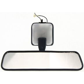 For Toyota Pickup Rear View Mirror 1989-1995 | Interior | w/Light | Blue Gray | TO2950105 | 878108914204