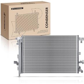 مكثف مكيف الهواء A-Premium متوافق مع فولفو XC90 2005-2014 2.5L 2.9L 3.2L 4.4L، استبدال # 3802، 30648955