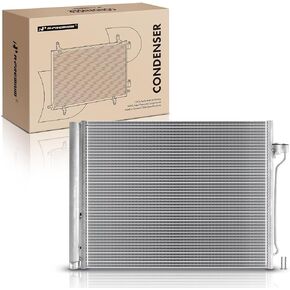 A-Premium A/C Condenser Replace# 3896 - Compatible with BMW 528i 530i 550i GT xDrive 650i xDrive Gran Coupe 3.0L 4.4L