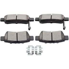 SCITOO Ceramic Brake Pad Front Rear Disc Set fit for 2005 2006 2007 2008 2009 2010 for Honda Odyssey