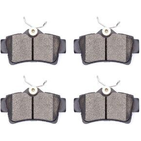 cciyu 4pcs Rear Ceramic Brake Pads Kits 1994-2004 for Ford Mustang