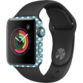 MightySkins Skin Compatible with Apple Watch Series 2 38mm - Trip Squares | Protective, Durable, and Unique Vinyl Decal wrap Cover | Easy to Apply, Remove, and Change Styles | Made in The USA