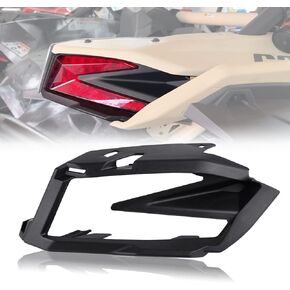 Left Tail Light Cover Compatible with 2017-2024 Can-Am Maverick X3 XDS XRS Max Turbo R Accessories, Taillight Cover Bezel Panel Brake Lamp Frame Replacement for 705010686 (1PCS Driver Side)