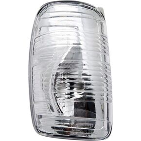 2Pcs Wing Mirror Indicator Lamp Lens Cover Compatible with Transit MK8 2014 Onwards Right&Left Side(MPN:1847387,1847389)
