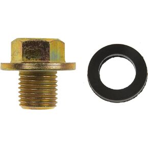 Dorman 090-038CD Oil Drain Plug Standard M12-1.25, Head Size 14Mm Compatible with Select Models