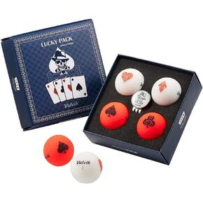Volvik Vivid Lucky Pack, White/Red, Special Packs