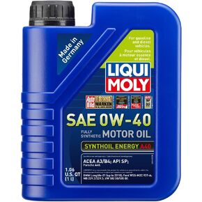 LIQUI MOLY Synthoil Energy A40 SAE 0W-40 | 1 L | Synthesis technology motor oil | SKU: 2049