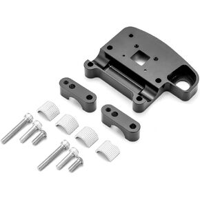 Wsays Handlebar Clamp and Adjustable Gaskets for 7/8" or 1-1/8" Handlebar Compatible with All years of Yamaha Raptor 700/ 700R/ 700R Special Edition Trall tech Vapor Mount Brackets