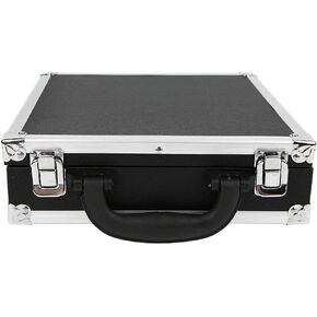 Alomejor Billiard Balls Storage Box Billiard Pool Ball Carrying Case Box Holder Container with Carry Handle for Snooker Billiard