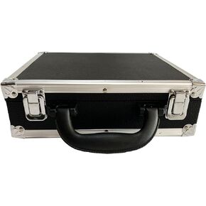 Billiard Balls Storage Box Pool Ball Storage Case for 16 Balls 2 1/4-Inch, Black