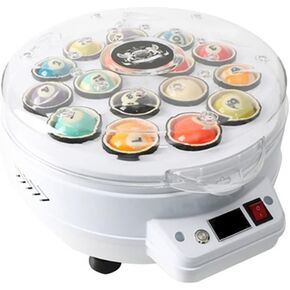 Pool Ball Polishing Cleaning Machine, Billiard Ball Polishing Cleaning Machine, Automatic Pool Ball Cleaner/Snooker Cleaner for 16/22 Balls 110V