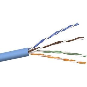Belkin 250-Foot Cat5e PVC Stranded UTP Bulk Networking Cable (Gray)