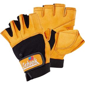 Schiek Sports Model 415 Power Series Weight Lifting Gloves - Brown