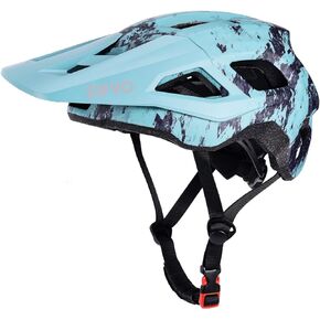 Bike Helmets for Men and Women, Mountain Bike Helmet with Extended Visor Helmets for Adults Adjustable & Comfortable Bicycle Helmet Road Bike Helmet 55-61cm