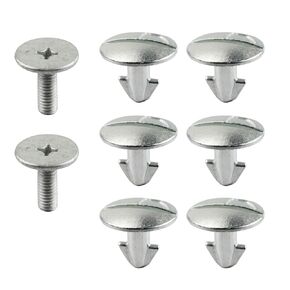 Lower Engine Cover Pin Bolts Kit - Splash Shield Hardware Set for Honda Accord Civic CR-V Acura - Replaces 90674-TY2-A01 90105-TBA-A00(8 Pieces)