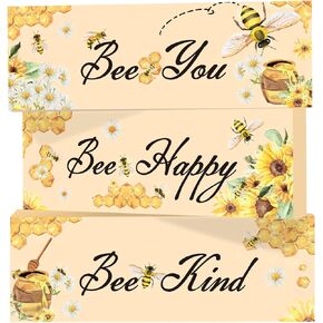 Whaline Easter Wooden Block Signs 3-layered Happy Easter Ya'll Carrot Prints Wooden Block set Tiered Tray Table Signs Tabletop Centerpieces for Easter Spring Farmhouse Home Tiered Tray Shelf Decor