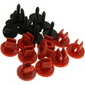 SING F LTD 10PCS Bottom Shield Fasteners Engine Undertray Cover Clips Compatible with Ford Focus