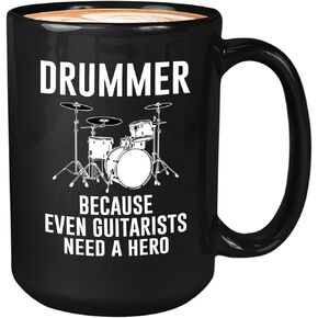 Bubble Hugs Music Coffee Mug - 10 Fingers 88 Keys No Problem - Musician Piano Pianist Lyric Notes Jazz Keyboard Instrument Entertainer Artist 15oz Black