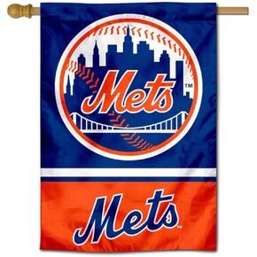 New York Mets Double Sided House Flag