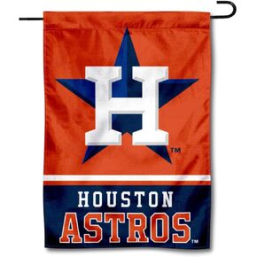 Houston Astros Double Sided Garden Flag