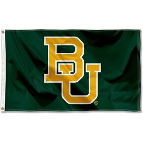 BU Baylor Bears University Large College Flag