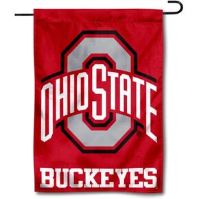 College Flags & Banners Co. Ohio State Buckeyes Garden Flag