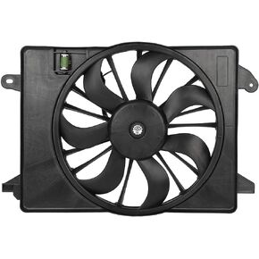 SCITOO Radiator Cooling Fan Compatible with 622550 674-01031 68050129AA Replacement fit for 2009-2017 for Chrysler 300 2009-2017 for Dodge Challenger 2009-2017 for Dodge Charger