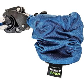 Shock-Absorbing Bike Cup Holder (Double Black Diamond) | Fits All Handlebars | Adjustable to Any Size Drink | Made for Bicycles, Boats, Wheelchairs | Xmas Stocking Stuffer | Made in USA