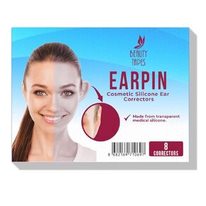 EARPIN Cosmetic Silicone Ear Corrector, Solve Big Ear Problem with Ear Stickers by Pinning Back Ears, Cosmetic Aesthetic Correctors for Prominent Ears, Ear Pinning without Surgery for Adults, 8 Pcs