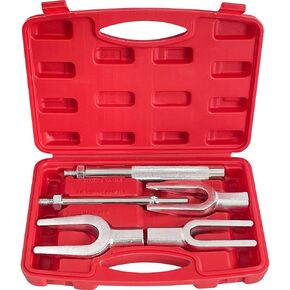 5 Piece Ball Joint Separator Set, Pickle Fork Tool Set, Tie Rod & Pitman Arm Remover Tool for Cars and Light Trucks