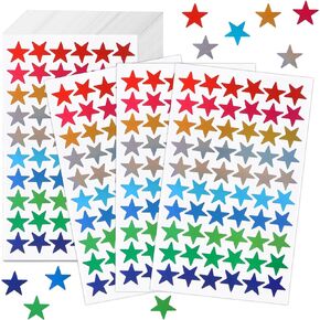 2400 PCS Star Stickers for Kids Reward, Holographic Star Stickers Reward Stickers for Kids Behavior Chart School Classroom Teacher Supplies 0.6" Small Teacher Stickers for Kids Classroom