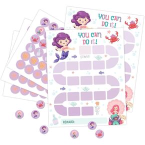 Monster Truck Reward Chart with Matching Round Themed Sticker, Task Reward Behavior Chart, Incentive Chart, Toddler Reward Chart for Kids Classroom Teaching or Home Using - REWARDCA004
