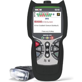 INNOVA 5310 - OBD2 Scanner Diagnostic Tool - Read/Erase ABS/SRS Codes, Reset Oil Light, Live Data, Battery/Alternator Test