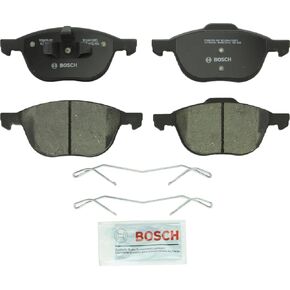 BOSCH BC1044 QuietCast Premium Ceramic Disc Brake Pad Set - Compatible With Select Ford C-Max, Escape, EcoSport, Focus; Mazda 3, 3 Sport, 5; Volvo C30, C70, S40, V50; FRONT
