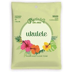 Martin M600 Ukulele Strings - Three Pack