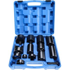 8MILELAKE 14 Piece Master Ball Joint Service Adapter Set Compatible for Ball Joint Replacement and Repair - 2WD and 4WD Cars, Trucks and SUVs