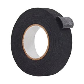 WOD HTFW Wire Harness Tape Black - 2 inch x 50 feet - High Temp Wiring Loom Self-Adhesive Electrical Tape for Wrapping, Friction, Automotive Engine and Electrical Wiring
