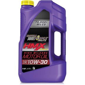 Royal Purple 11750 HMX SAE 10W-30 High-Mileage Synthetic Motor Oil - 5 qt., Model:ROY11750