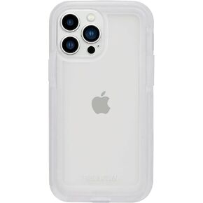 Pelican – Voyager Series – Heavy-Duty Protective Case Cover for iPhone 13 Pro Max with Belt Clip Holster – 18ft Drop Protection – 6.7 Inches Holster, Clear